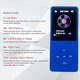 MP3 Плеер Rock Star 01B 1.8" Bluetooth 5.4 HI FI 64gb с внешним динамиком Type C синий - изображение 8
