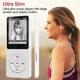 MP3 Плеер Rock Star 01B 1.8" Bluetooth 5.4 HI FI 64gb с внешним динамиком Type C белый - изображение 2