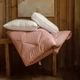 Одеяло шелковое MirSon №1735 Eco Light Coral Silk Kapok 172x205 см супер теплое (2200003710045) - изображение 6