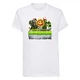 Футболка дитяча біла з принтом Plants vs Zombies Рослини проти зомбі DM-1826 140 см - зображення 1