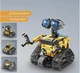 Конструктор 4 в 1 на радіокеруванні ВОЛЛІ ВАЛЛ-І WALL-E 8053 Робот-конструктор 672 деталі - зображення 3