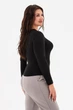 Лонгслив Garne 54(4XL) Черный (129655) - изображение 3