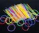 Неоновые браслеты Glow Sticks набор 30шт. разноцветные - изображение 8