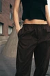 Брюки джогеры с эффектом замши Zara 1255/518 - M - изображение 2