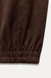 Брюки джогеры с эффектом замши Zara 1255/518 - M - изображение 7