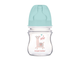 Бутылочка антиколиковая с широким горлышком 120 мл Canpol babies Easystart силиконовая, зелёная, Toys - изображение 1