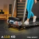 Складана бігова доріжка Trex Sport TX-500TM PULSO Bluetooth до 110 кг полотно 109.5 x 40.5 см з регулюванням кута нахилу - изображение 5