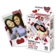 Набор камера моментальной печати Fujifilm Instax Mini Evo Hybrid Gentle Rose + чехол + фотопленка 10 шт HeartSketch + фотоальбом 64 + светодиодная фоторамка - изображение 4