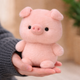 Мягкая плюшевая игрушка Свинка 16 см, Розовый - изображение 2