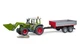 Набор игрушечный Bruder Трактор Fendt Vario 211 с передним погрузчиком и прицепом (2182_5) - изображение 6