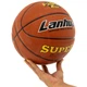 М'яч баскетбольний гумовий LANHUA Super soft F2304 розмір 7 жовтогарячий - зображення 5