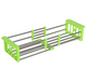 Кухонна полиця Багатофункціональна складана Kitchen Drain Shelf Rack для сушіння посуду та овочів та фруктів від 35см до 54см FF-77 - зображення 3