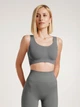 Безшовный топ Giulia Tank Top L/XL Сірий_Poppy seed (4823116914278) - зображення 4