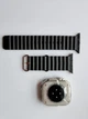 Подарунковий набір гаджетів DT1000 6 в 1 Смарт-годинник Smart Watch Ultra, навушники, павербанк Все White, годинник Silver Black (18573) - зображення 2