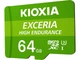 Карта пам'яті Kioxia microSDXC Exceria High Endurance 64GB (LMHE1G064GG2) - изображение 2