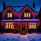 Уличная гирлянда Бахрома 20 м 335 LED Мультиколор белый провод гирлянда штора на улицу на дом - изображение 2