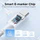 Кабель UGREEN L502 USB-C to USB-C PD 100W 5A Fast Charging Braided Cable 2m White (35221) - зображення 6
