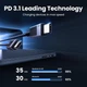 Кабель UGREEN L513 USB-C to USB-C PD 3.1 240W Fast Charging Cable 1m Space Gray (45067) - изображение 3