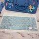 Комплект чехол с клавиатурой и мышкой ARM-Silicon iPad 10 (2022) Ukrainian, Stitch blue - зображення 4