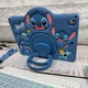 Комплект чехол с клавиатурой и мышкой ARM-Silicon iPad 10 (2022) Ukrainian, Stitch blue - зображення 9