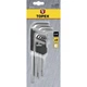 Ключі шестигранні TOPEX, довгі, CrV, 1.5-10мм, набір 9шт - изображение 3