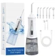 Іригатор AOW03 для ротової порожнини з дисплеєм 350 мл портативний Portable Oral Irrigator - изображение 1