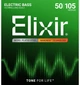 Струны для бас-гитары Elixir 14102 Nanoweb Coated Nickel Plated Steel Heavy 4-String 50/105 - изображение 1