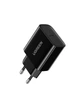 Мережевий зарядний пристрій UGREEN CD137 USB-C PD 20W QC4.0 3A Black (10191) - зображення 1