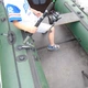 Держатель спиннинга BVS Fishing Feeder черный для лодок ПВХ с диаметром баллона от 28 см до 52 см и весом 315 - изображение 6