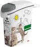 Контейнер для наповнювача Curver Pet life 10 кг 23 л Коти 254866 (3253924836775) - зображення 1