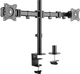 Настольное крепление для двух мониторов ITech 13" - 27" Black (MBS-12F) - изображение 2