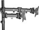 Настольное крепление для двух мониторов ITech 13" - 27" Black (MBS-12F) - изображение 6