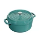 Кастрюля Staub Cast Iron 3,8 л бирюзовая (11024105) - изображение 1