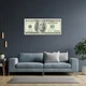 Интерьерная картина Сто долларов США (сувенирные), 100 dollars, 26×60 см (id4528) - изображение 8