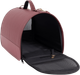 Транспортна сумка для собак Amiplay New York L Бордова (5907563304505) - зображення 4