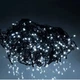 Уличная светодиодная гирлянда Бахрома 36 м 600 LED от сети, черный провод, белый свет - изображение 2