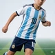 Детская футбольная форма сборной Аргентины Argentina Messi 10 25/26, размер 24 (рост 130–135 см), белая - изображение 4