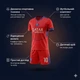 Дитяча футбольна форма PSG Paris Saint-Germain Dembélé 10 25/26, розмір 28 (зріст 150-155 см), червона - зображення 2