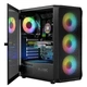 Корпус LogicConcept PORTOS MESH+GLASS ARGB fans 4x120mm BLACK без БП ATX - изображение 11