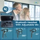 Беспроводная Bluetooth-гарнитура с микрофоном Wireless City - изображение 4