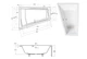 Ванна акрилова INTIMA DUO 180x125 Ліва (соло) без ніг - изображение 5