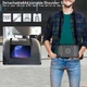 Протиударний чохол з обертальною 360 підставкою та ремінцем для Samsung Galaxy Tab A11 8.7" SM-X130 SM-X135 (Чорний) - зображення 7