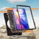 Протиударний чохол Capsule Hybrid з обертальною підставкою 360° та ремінцем на Xiaomi Redmi Pad 2 11" 2025 (Чорний) - зображення 4