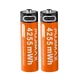 Аккумуляторы пальчиковые AA с входом USB Type-C 4255mWh 1.5V Orange (2 шт + кабель) (16231-2) - изображение 2