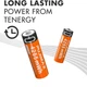 Акумулятори батарейки AA з USB Type-C 4255mWh 1.5V Orange (4 шт + кабель + кейс) (16231-4) - зображення 11