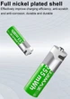Батарейки акумуляторні AA з USB Type-C 4255mWh 1.5V Pujimax (Блістер 2 шт + кабель) (16232-2) - зображення 13