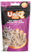 Ласощі для котів Uniq PETS CAT SNACKS MIMI м'які смужки з лососем та таурином, 50 г - зображення 3