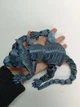 Кот Сфинкс большой подвижная игрушка кошка 37 см графит - изображение 5
