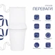 Унітаз-компакт Qtap Nando безобідковий з сидінням Soft-close QT12221222AW - изображение 3