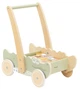 Drewniany wózek Viga Na Klocki Pchacz (6971608442780) - obraz 1